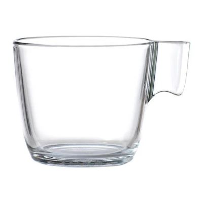 Лот: 9185439. Фото: 1. Кружка стакан, прозрачное стекло... Кружки, стаканы, бокалы