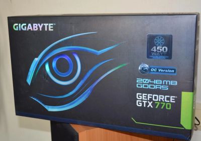 Лот: 4299708. Фото: 1. Gigabyte GeForce GTX 770 1137Mhz... Видеокарты
