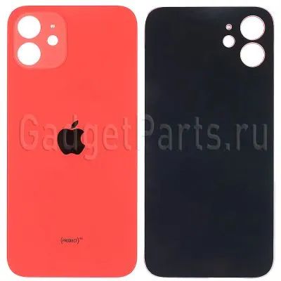 Лот: 24921575. Фото: 1. Задняя крышка для iPhone 12 Красный... Корпуса, клавиатуры, кнопки
