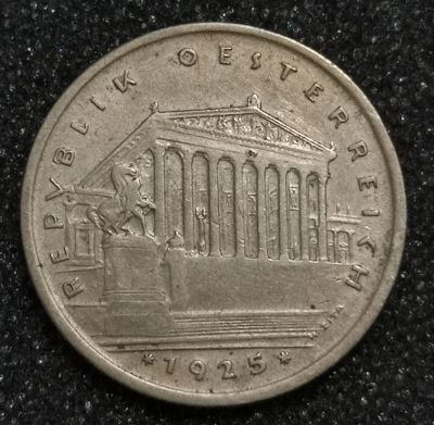 Лот: 23320583. Фото: 1. 1 шиллинг 1925 года. Австрия... Германия и Австрия