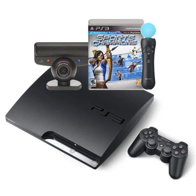 Лот: 6257892. Фото: 1. sony playstation 3 + move. Игровые приставки, консоли