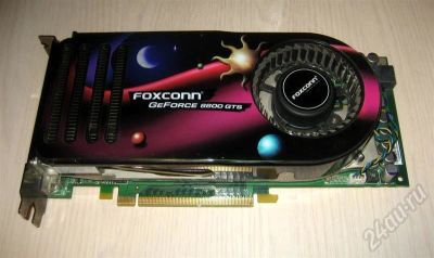 Лот: 735382. Фото: 1. GeForce 8800GTS 320Mb 320bit Foxconn... Видеокарты