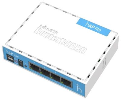 Лот: 16774391. Фото: 1. Mikrotik hAP lite (RB941-2nD). Маршрутизаторы (роутеры)