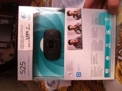 Лот: 3787860. Фото: 1. Веб камера, c525 Logitech HD webcam... Веб-камеры