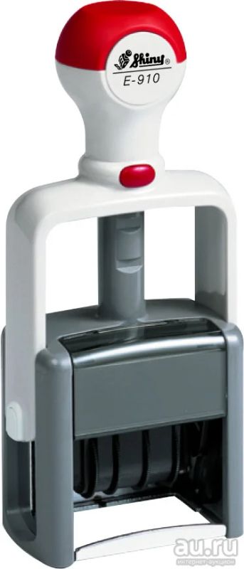 Лот: 16522832. Фото: 1. SHINY E-910 (41 x 24 мм, h 4 мм... Печати, штампы, оснастки