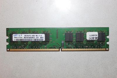 Лот: 3435483. Фото: 1. Модуль памяти Samsung 2GB PC2-6400U... Оперативная память