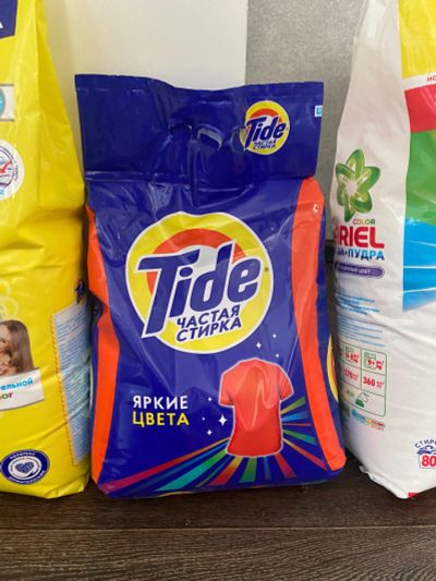 Лот: 18889660. Фото: 1. Стиральный порошок Tide Тайд частая... Бытовая химия