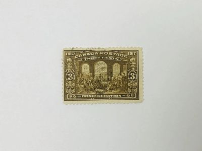 Лот: 23963851. Фото: 1. 50-летие Конфедерации. Отцы конфедирации... Марки