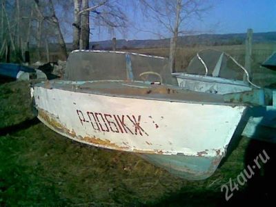 Лот: 626162. Фото: 1. Моторная лодка Прогресс 2 (требует... Лодки и катера