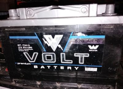 Лот: 11187030. Фото: 1. Аккумулятор (не новый) Volt 77... Аккумуляторы