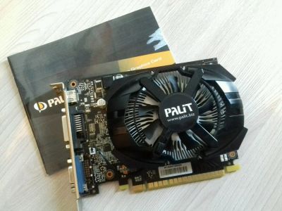 Лот: 11038579. Фото: 1. Palit Nvidia Geforce GT 740 2048... Видеокарты