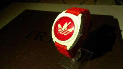 Лот: 3436329. Фото: 1. Часы Adidas красные. Другие наручные часы