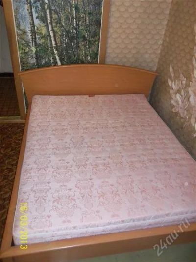 Лот: 2606754. Фото: 1. кровать 2120х1960х976 + ортопедический... Кровати