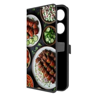 Лот: 25541834. Фото: 1. Чехол Krutoff Eco Book "Застолье... Чехлы, бамперы