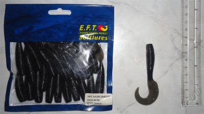 Лот: 2491662. Фото: 1. Твистеры уп.№ 6 E.F.T.Softlures... Прикормки, приманки