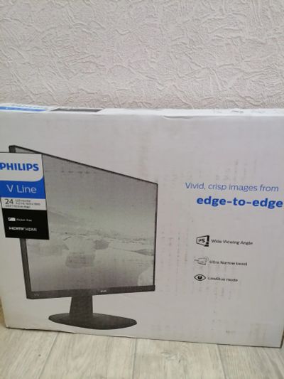 Лот: 24392967. Фото: 1. 23.8 Монитор Philips 243V7QDAB... ЖК-мониторы