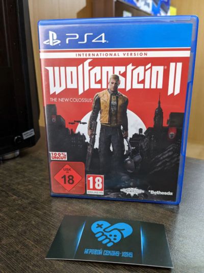 Лот: 20250161. Фото: 1. Wolfenstein 2 The New Colossus... Игры для консолей