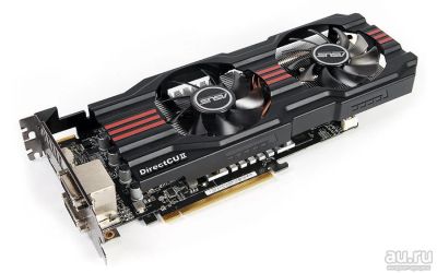 Лот: 8679915. Фото: 1. Видеокарта ASUS HD7850-DC2T-2GD5-V2. Видеокарты