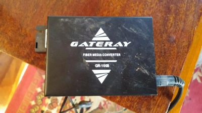Лот: 5077172. Фото: 1. Медиаконвертер WDM Gateray GR-100B... Маршрутизаторы (роутеры)