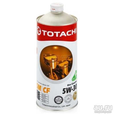 Лот: 9065193. Фото: 1. Totachi Eco SM/CF 5W-30 п/с 1L. Масла, жидкости
