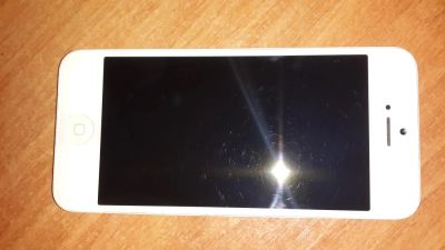 Лот: 4656732. Фото: 1. дисплей iphone 5 white. Дисплеи, дисплейные модули, тачскрины
