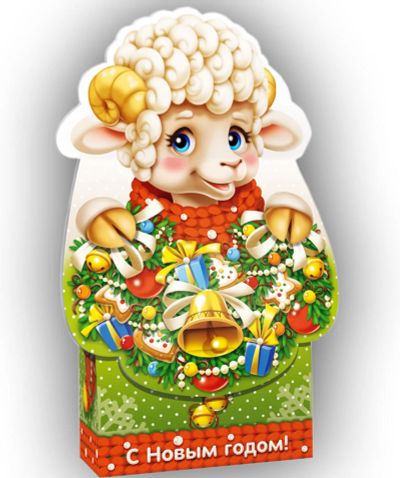 Лот: 4538553. Фото: 1. Сладкий новогодний подарок "Сказочный... Другое (кондитерские изделия, конфеты)