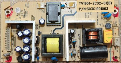 Лот: 3342960. Фото: 1. Блок питания с инвертором TV1901-ZC02-01... Печатные платы