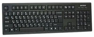 Лот: 24948876. Фото: 1. Клавиатура USB A4Tech KR-85 мембранная... Клавиатуры и мыши