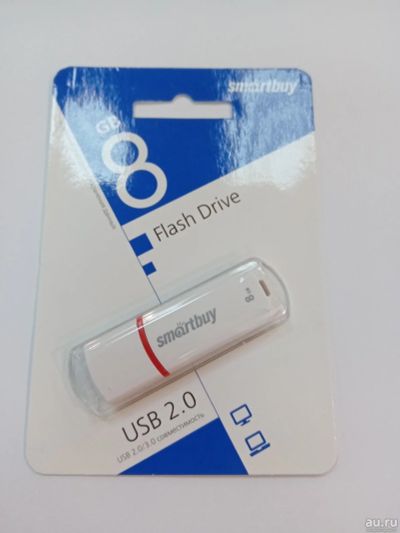 Лот: 12149543. Фото: 1. Флешка USB 2.0 8GB SmartBuy Crown... USB-флеш карты