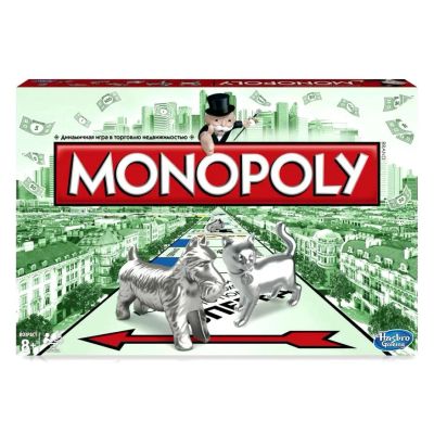 Лот: 10361017. Фото: 1. Монополия от Hasbro. Детские настольные игры