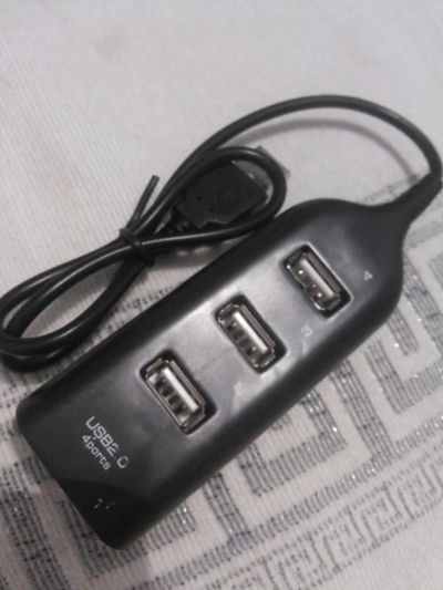Лот: 9393927. Фото: 1. USB тройник. Тотальная распродажа... Шлейфы, кабели, переходники