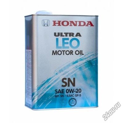 Лот: 6152328. Фото: 1. Моторное масло Honda 0w-20 (Хонда... Масла, жидкости