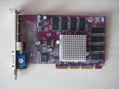 Лот: 11170550. Фото: 1. Palit geforce 4 mx440se 128mb. Видеокарты