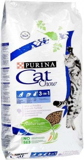 Лот: 13381593. Фото: 1. Cat Chow (Кэт Чау 15кг.) корм... Корма