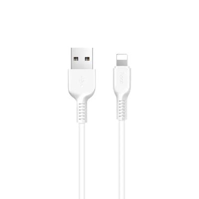 Лот: 19864754. Фото: 1. Кабель USB Hoco X20 Apple белый... Дата-кабели, переходники