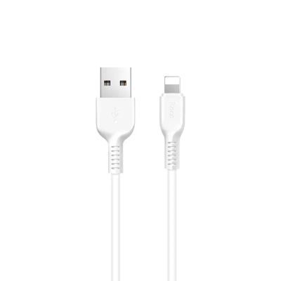 Лот: 21430834. Фото: 1. Кабель USB Hoco X20 Apple белый... Дата-кабели, переходники