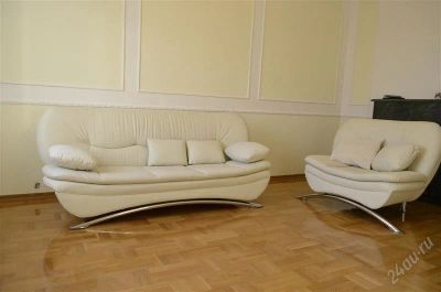 Лот: 5763863. Фото: 1. диван кож зам под перетяжку. Диваны