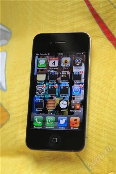 Лот: 2238385. Фото: 1. iphone 4 16gb simfree. Смартфоны