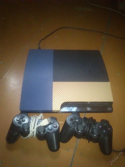 Лот: 5559171. Фото: 1. PS3 slim 320 gb прошитая. Игровые приставки, консоли