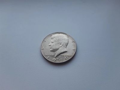 Лот: 17258345. Фото: 1. США , 50 центов 1980 г (Half dollar... Америка