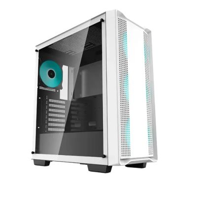 Лот: 19488771. Фото: 1. Корпус Deepcool CC560 WH ( закалёное... Корпуса, блоки питания