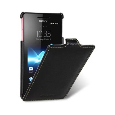 Лот: 3324734. Фото: 1. Кожаный чехол для Sony Ericsson... Чехлы, бамперы