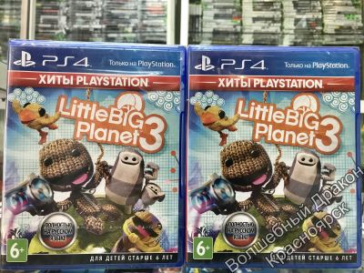 Лот: 11068708. Фото: 1. Little Big Planet 3 игра для PS4... Игры для консолей