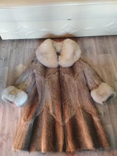 Лот: 10843613. Фото: 1. Нутриевая шуба. Верхняя одежда