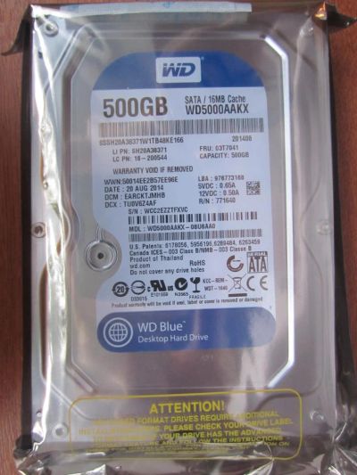Лот: 4785445. Фото: 1. Новый! Жесткий диск Western Digital... Жёсткие диски (HDD)