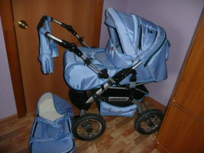 Лот: 7227575. Фото: 1. Коляска зима-лето Teddy Samantha... Коляски