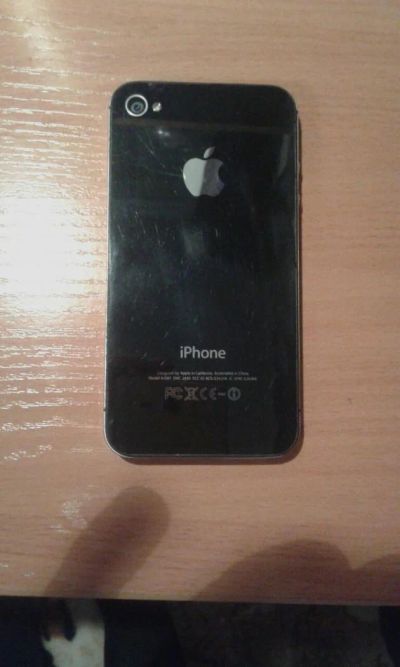 Лот: 8003843. Фото: 1. iPhone 4s 16gb черный. Смартфоны