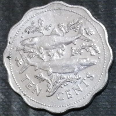 Лот: 15229211. Фото: 1. Экзотика с рубля (21449) Багамы. Остальные страны