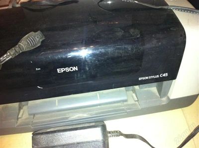 Лот: 1692832. Фото: 1. epson stylus c45 струйный, цветной... Струйные принтеры