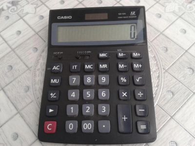 Лот: 10000356. Фото: 1. Калькулятор Casio Gx-12V. Калькуляторы